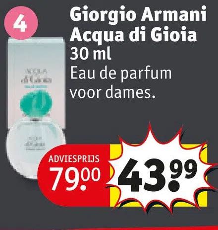 acqua di gioia kruidvat